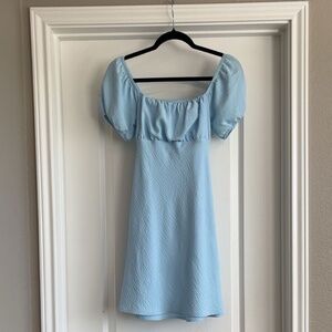 No Boundaries women’s baby doll blue dress